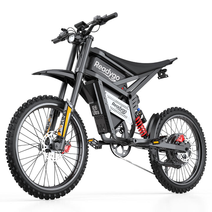 EKXBike/Readygo E6 Ultra Electric Bicycle 3000W Brushless Gearless Motors 60V30AH Lithium Battery Speed 85Kmh Adult Off Road Ebike