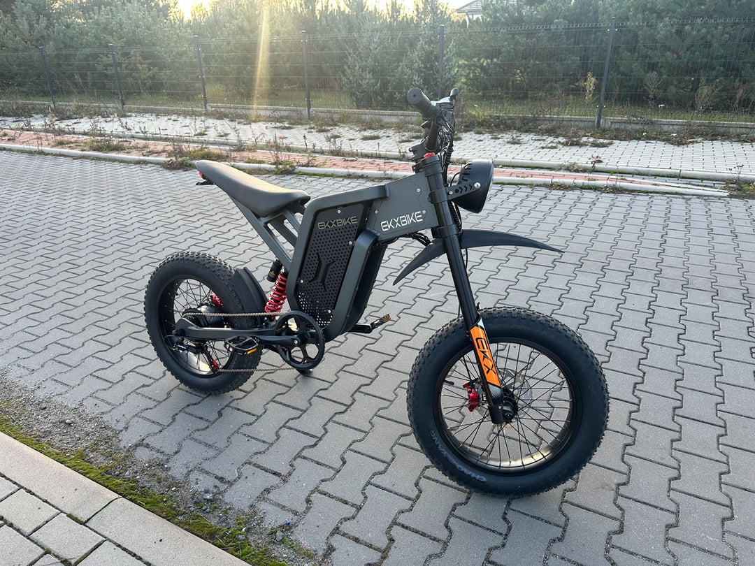EKX X21 Adults Electric Bike 2000W 48V35AH 55km/h Lithium Battery Snow Electric Motorcycles 20“*4.0 Off Road Tyre Mountain Ebike
