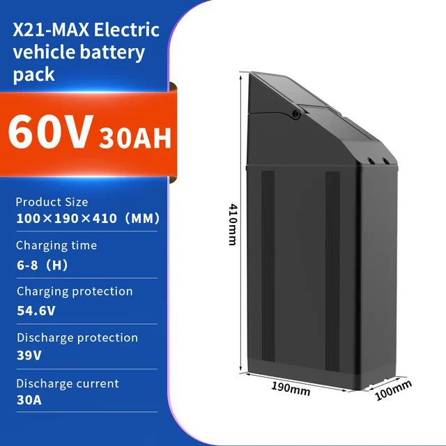 EKXBike Electric Bike Battery Pack for X20 | X21 | X21 Max | GTS | E6